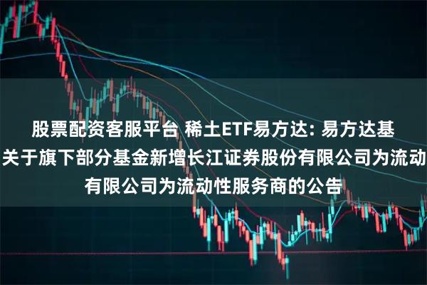 股票配资客服平台 稀土ETF易方达: 易方达基金管理有限公司关于旗下部分基金新增长江证券股份有限公司为流动性服务商的公告